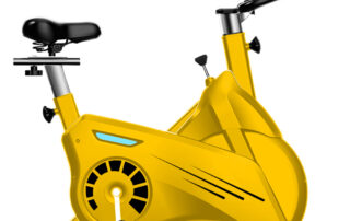 Indoor Fitness Equipment Popular Style Spin Bike Yellow